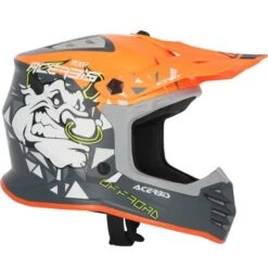 Acerbis Kids Profile Junior Orange Grey Matt Helmet