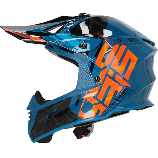 Acerbis X-Track Black Green Glossy Motocross Helmet