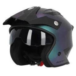 Acerbis Jet Aria Metallic Chameleon Matt Trials Helmet