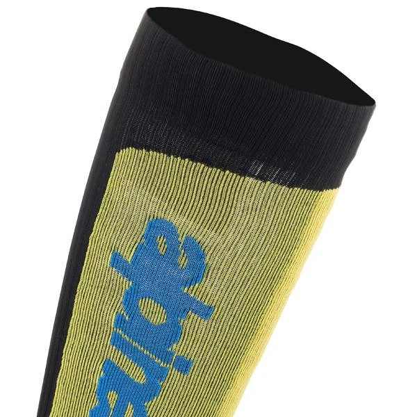 Alpinestars Plus Black Red Light Blue MX Socks - Image 3