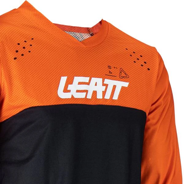 Leatt Moto 4.5 Enduro V24 Orange Jersey - Image 2