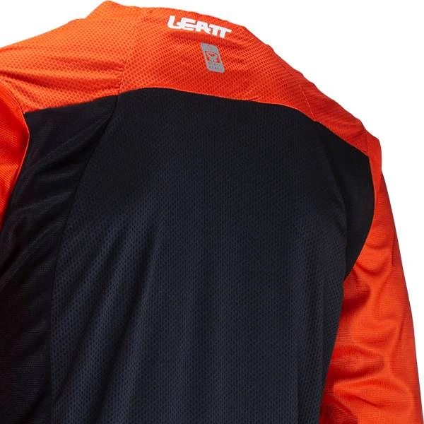 Leatt Moto 4.5 Enduro V24 Orange Jersey - Image 4