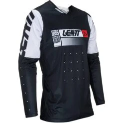 Leatt Moto 4.5 Lite V24 Black Motocross Jersey