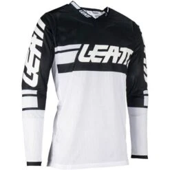 Leatt Moto 4.5 XFlow V24 White Motocross Jersey