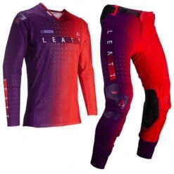 Leatt Moto 5.5 Ultraweld V24 Sundown Motocross Kit Combo