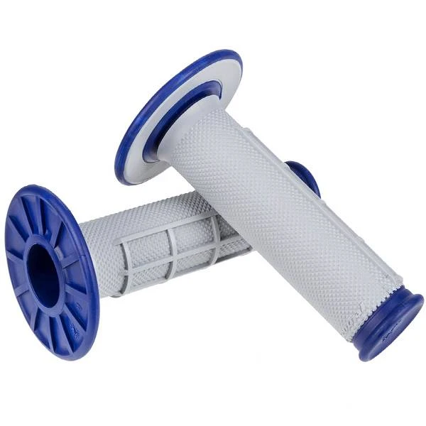 Renthal Dual Compound Half Waffle Blue Grips