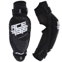 Acerbis Kids Soft Black White Elbow Guards