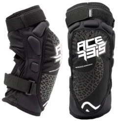 Acerbis Kids Black White Soft Knee Guards