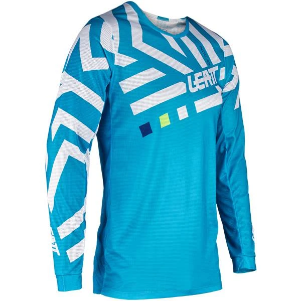 Leatt 3.5 Ride V24 Cyan Motocross Jersey