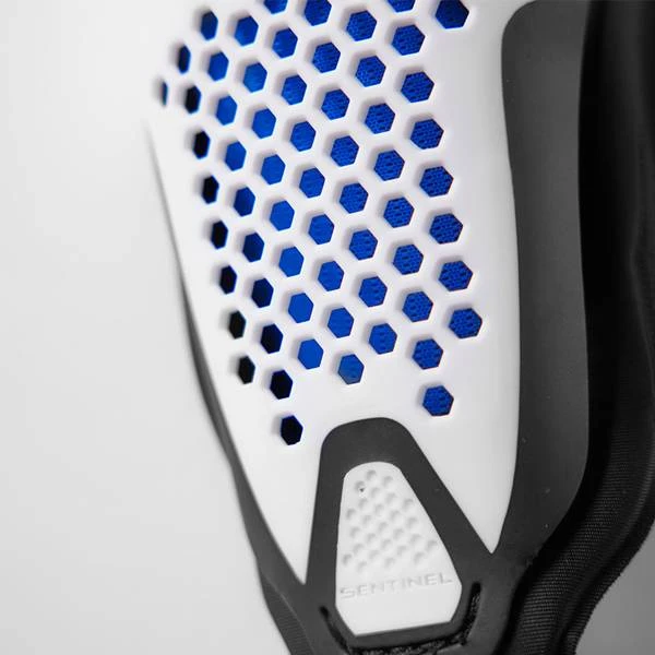 Thor Kids Sentinel LTD White Knee Guard - Image 3