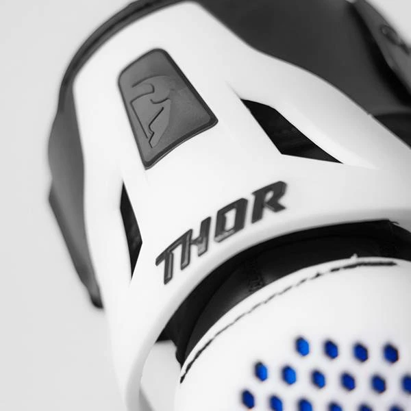 Thor Kids Sentinel LTD White Knee Guard - Image 4